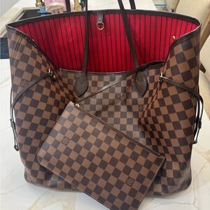 Authentic Louis Vuitton Neverfull NM GM Damier